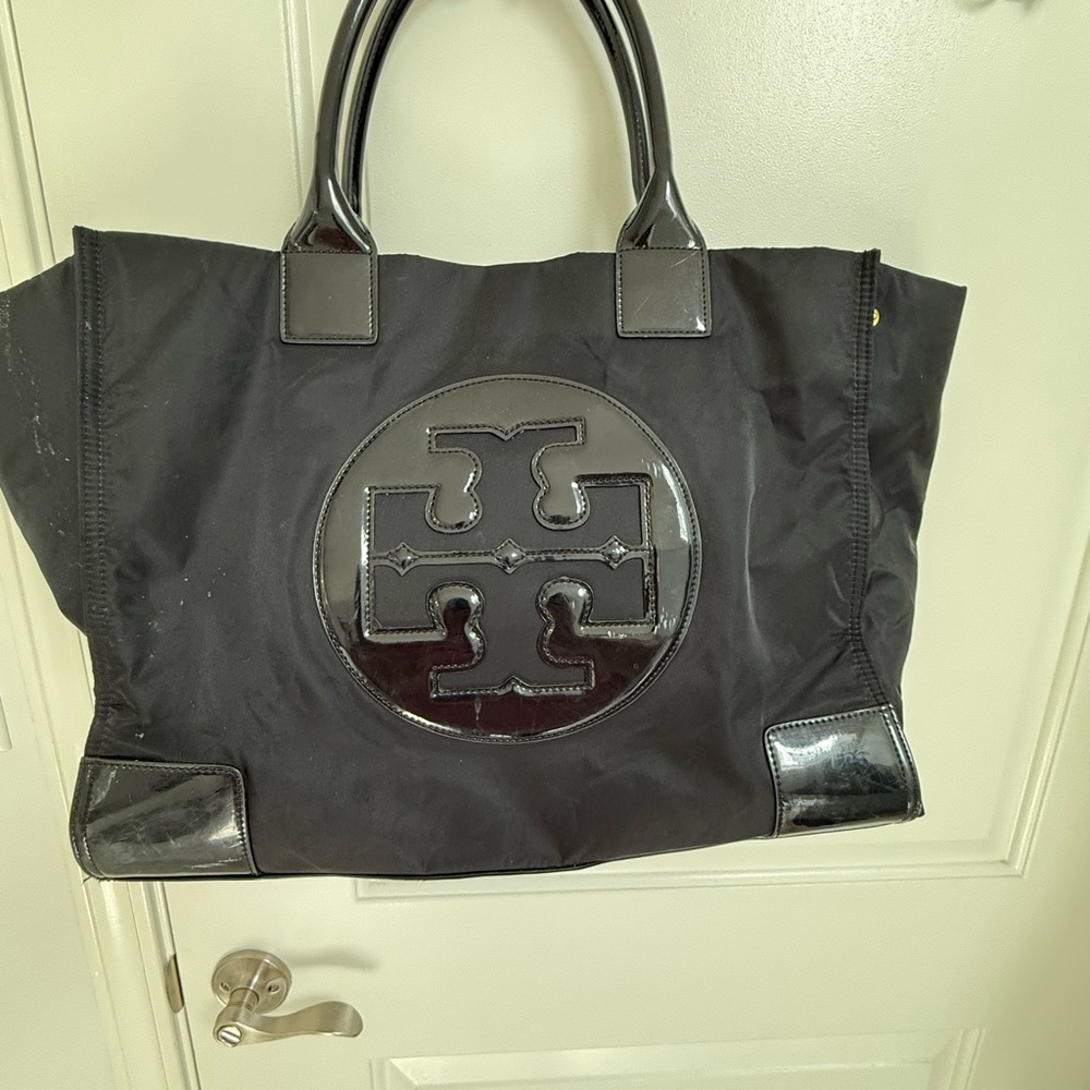Black Tory Burch Tote Bag